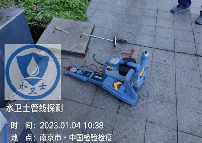 常州金属管道探测案例-南京某产品检测中心