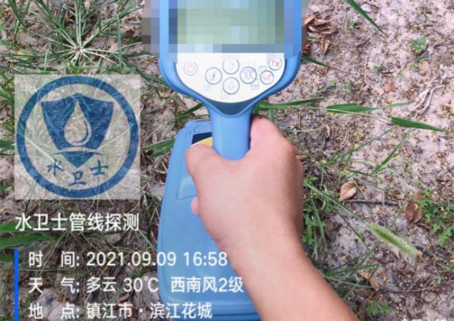 常州金属管道探测案例-镇江滨江花城小区